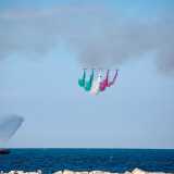 4) l�attesissima esibizione della Pattuglia acrobatica nazionale delle �Frecce Tricolori� foto 7